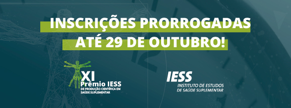 XI Prêmio IESS: inscrições prorrogadas até 29 de outubro