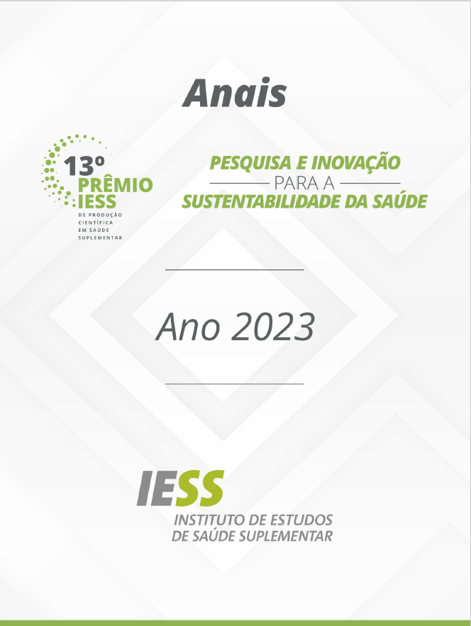 2023 | Anais do 13° Prêmio IESS